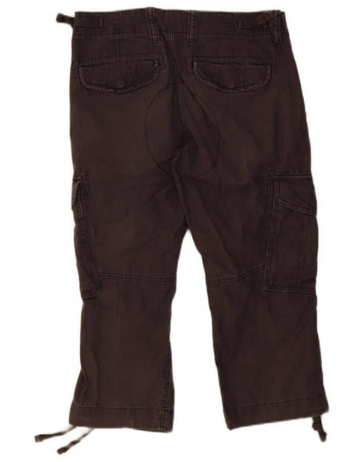 Gap Mens Capri Cargo Trousers W30 L22 Grey Cotton