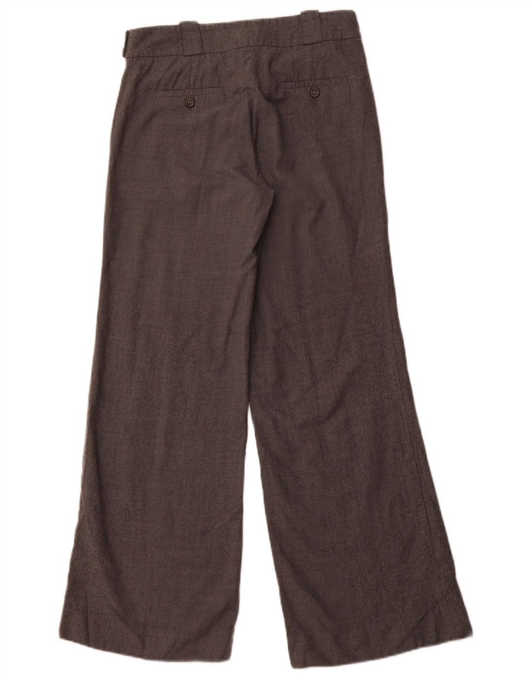 MASSIMO DUTTI Womens Loose Fit Chino Trousers EU 36 Small W26 L29 Grey