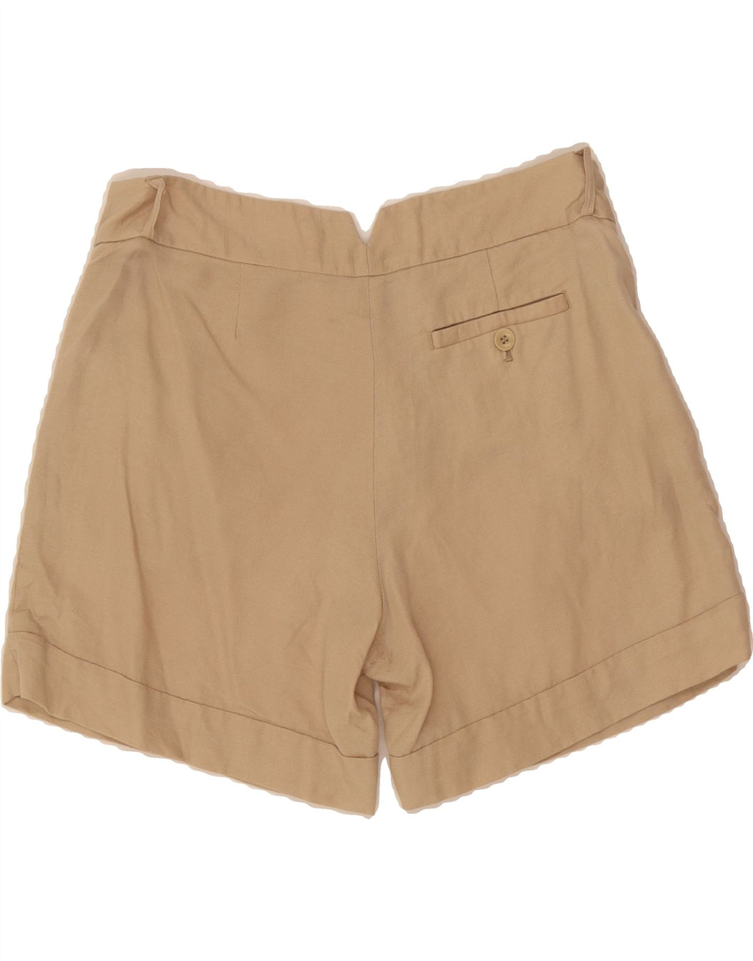 BCBGMAXAZRIA Womens Chino Shorts US 6 Medium W32  Beige Lyocell Vintage BCBGMAXAZRIA and Second-Hand BCBGMAXAZRIA from Messina Hembry 