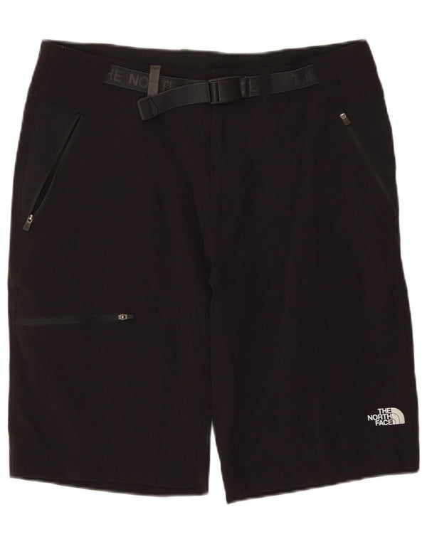 The North Face Mens Graphic Cargo Shorts W34 Large Black Nylon