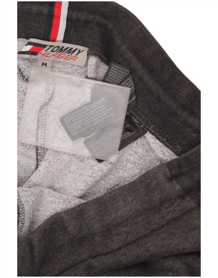 Tommy Hilfiger Mens Tracksuit Trousers Joggers Medium  Grey Cotton