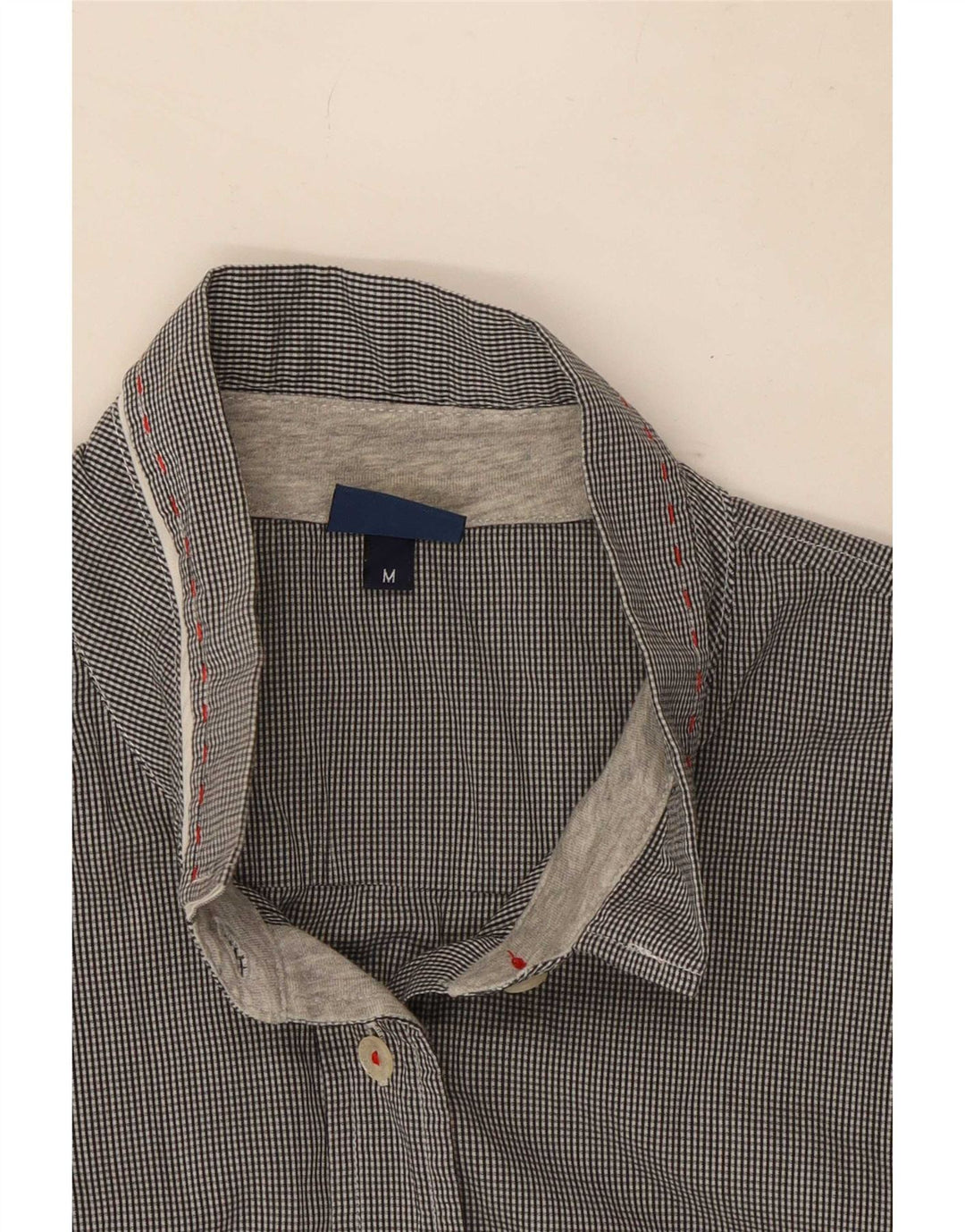 Trussardi Jeans Womens Sleeveless Shirt UK 14 Medium Grey Check