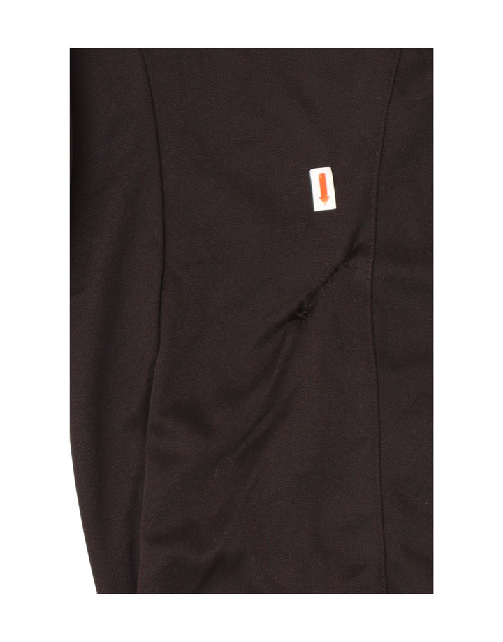 UMBRO Mens Tracksuit Trousers Joggers Small  Black Colourblock Polyester