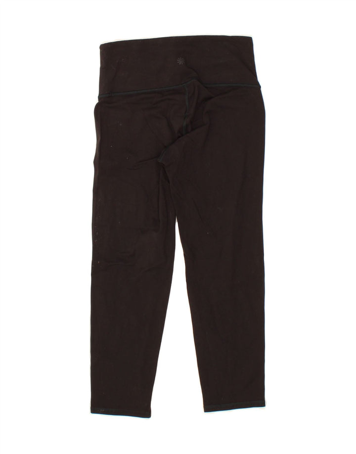 ATHLETA Womens Leggings UK 6 XS Black Nylon Vintage Athleta and Second-Hand Athleta from Messina Hembry 