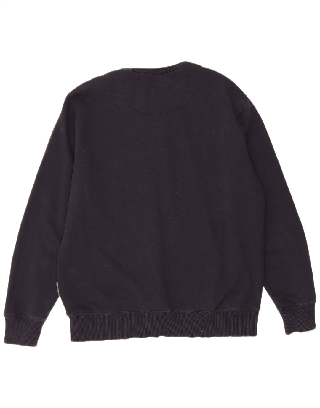 FRENCH CONNECTION Mens Sweatshirt Jumper XL Navy Blue Cotton Classic
