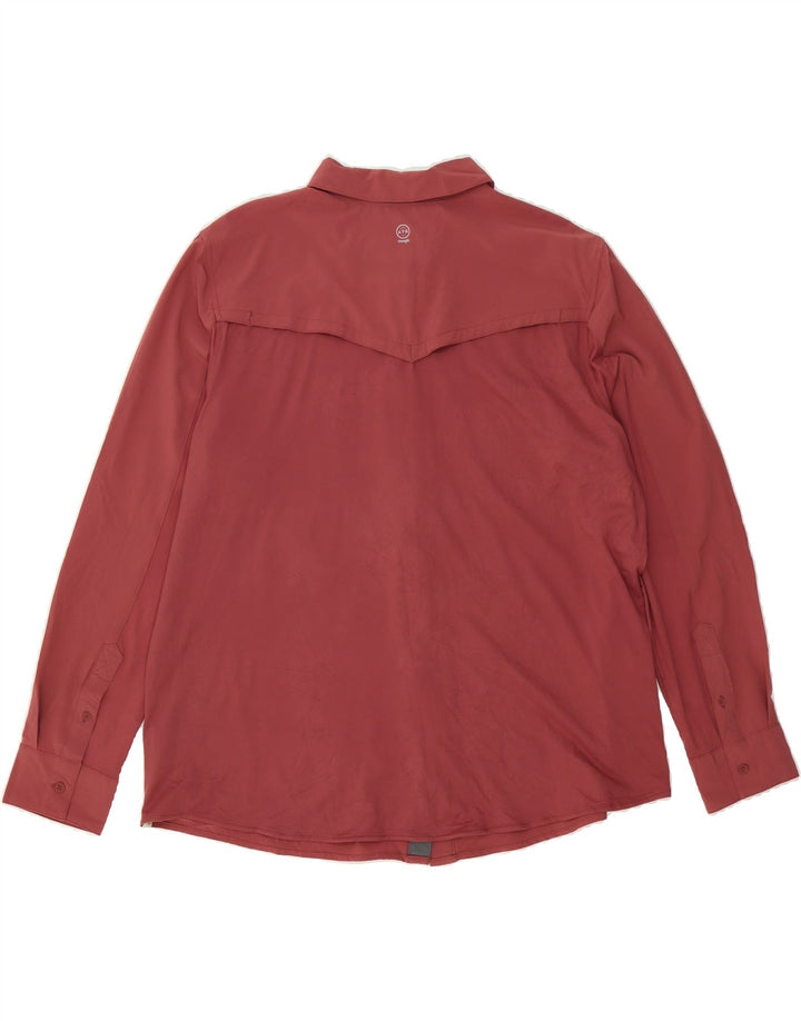 WRANGLER Womens Regular Fit Shirt Blouse UK 20 2XL Pink Polyester Vintage Wrangler and Second-Hand Wrangler from Messina Hembry 