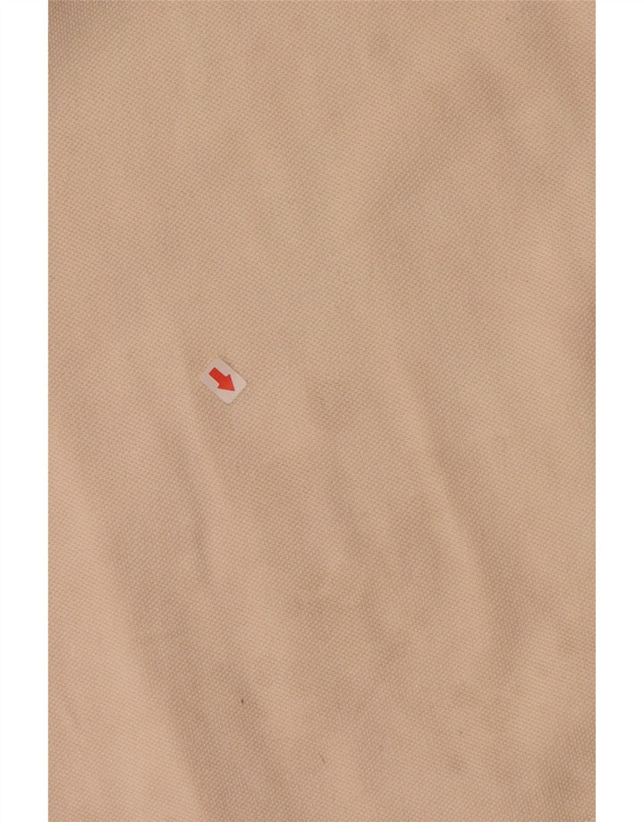 MARLBORO CLASSICS Mens Polo Shirt 2XL Beige Cotton