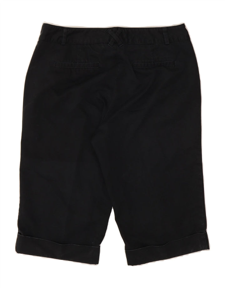 DOCKERS Womens Bermuda Shorts US 10 Large W32  Black Cotton Vintage Dockers and Second-Hand Dockers from Messina Hembry 