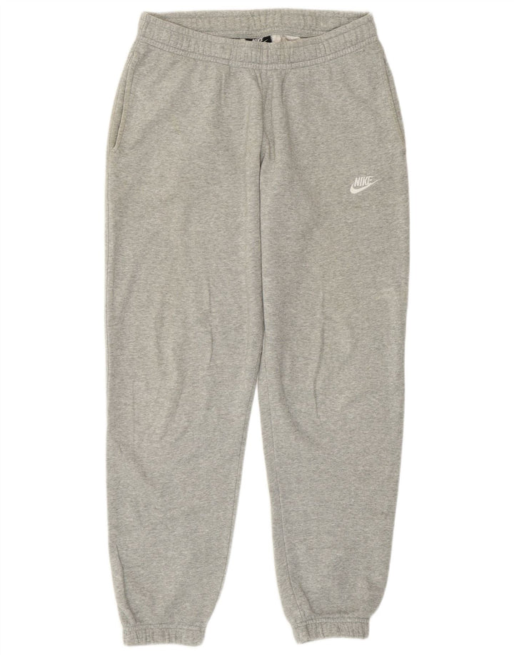 Nike Mens Tracksuit Trousers Joggers Medium Grey Cotton