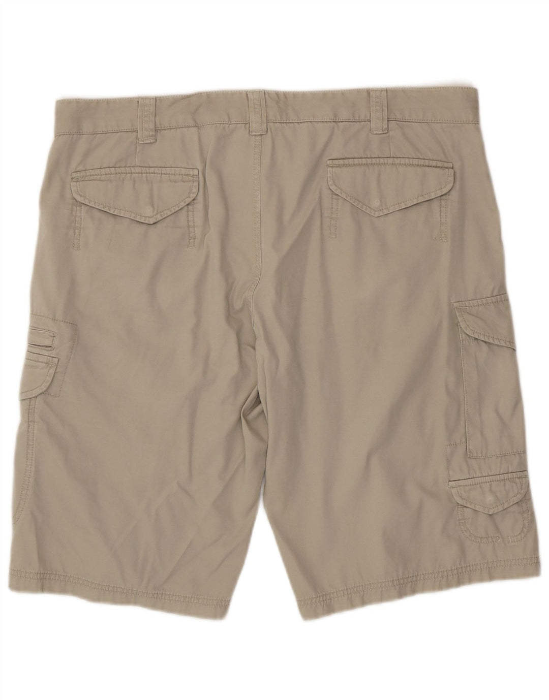 VINTAGE Mens Cargo Shorts IT 56 3XL W40 Beige