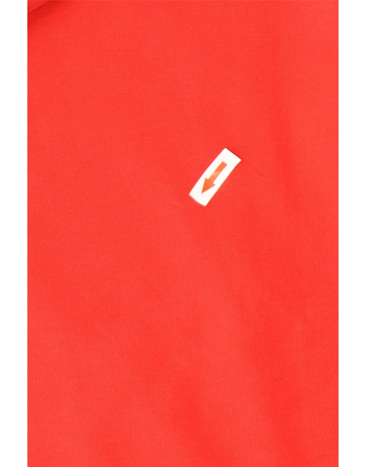 Levi's Mens Hoodie Jumper Medium Red Cotton