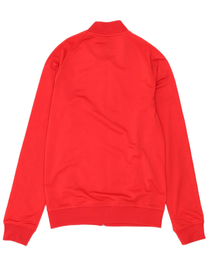 Adidas Mens Tracksuit Top Jacket XS Red Polyester