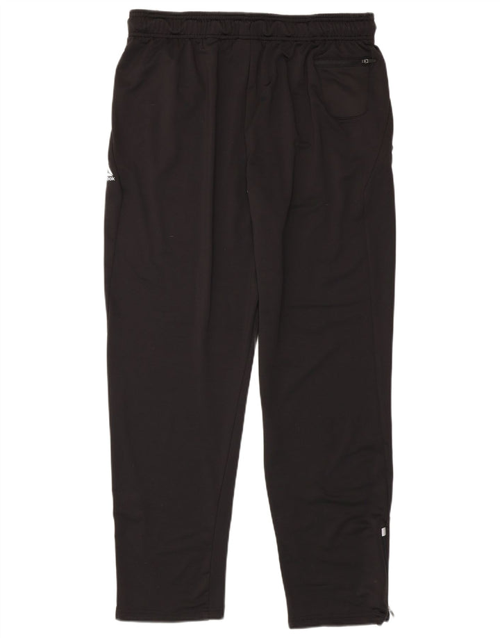 Reebok Mens Tracksuit Trousers Large  Black Polyester