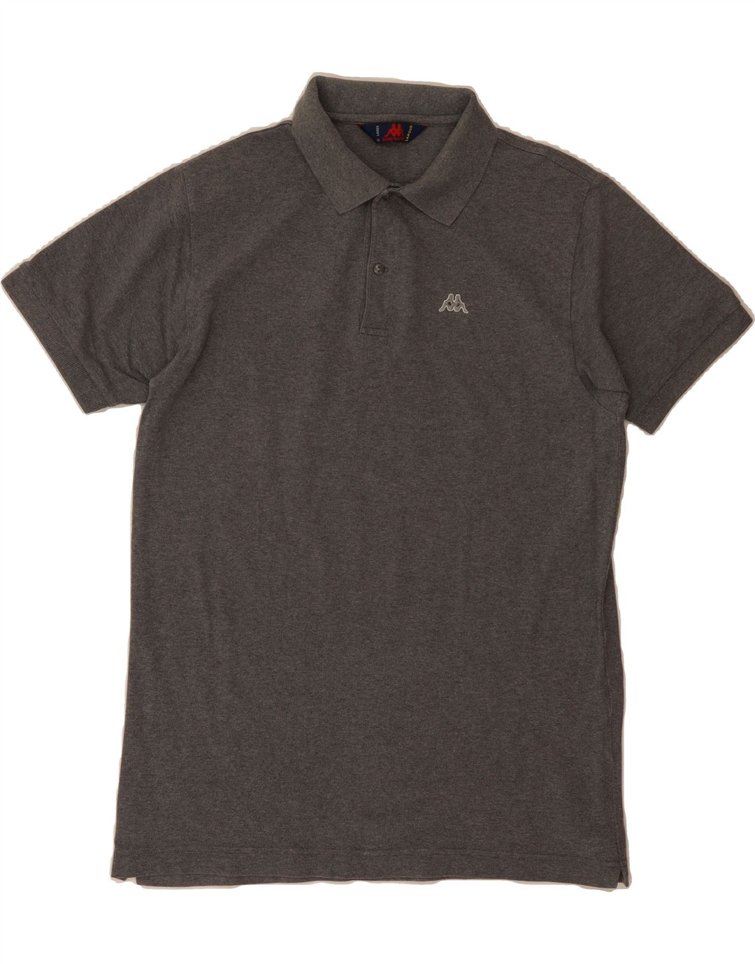 KAPPA Mens Polo Shirt Large Grey Vintage Kappa and Second-Hand Kappa from Messina Hembry 
