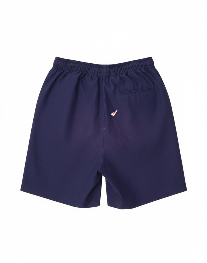 ADIDAS Womens Sport Shorts UK 12 Medium  Navy Blue Polyester