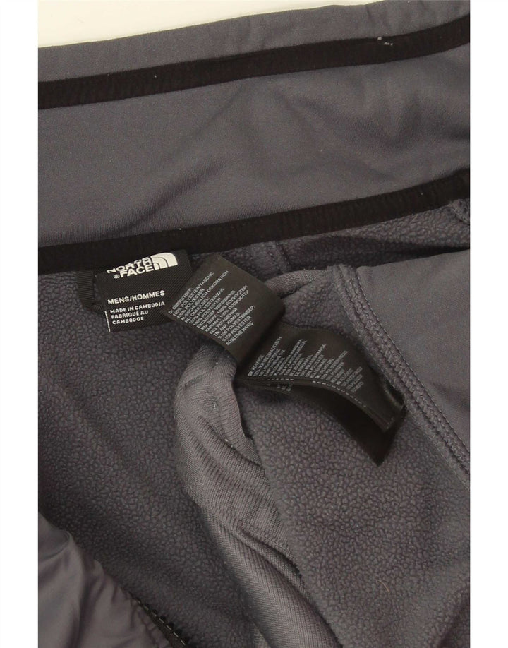 The North Face Mens Tracksuit Top Jacket Small Grey Polyester