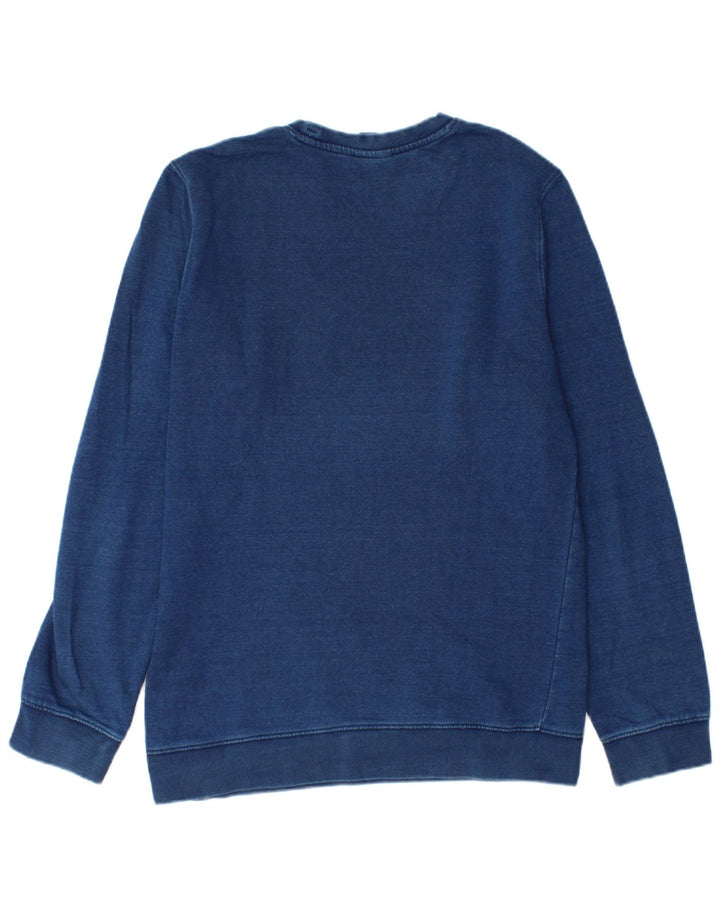 CHAMPION Mens Sweatshirt Jumper Medium Blue Cotton
