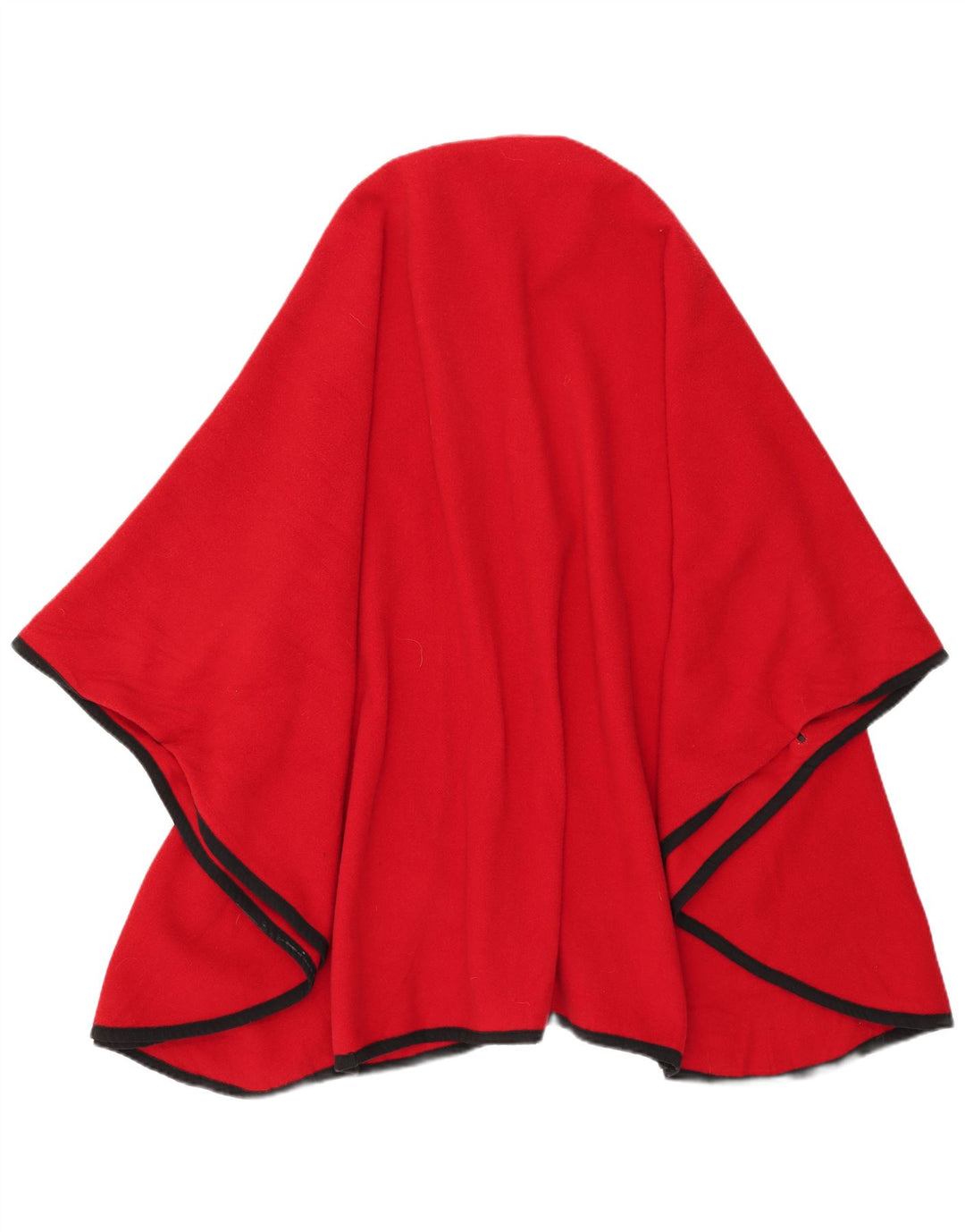 Vintage Womens Poncho Coat One Size Red