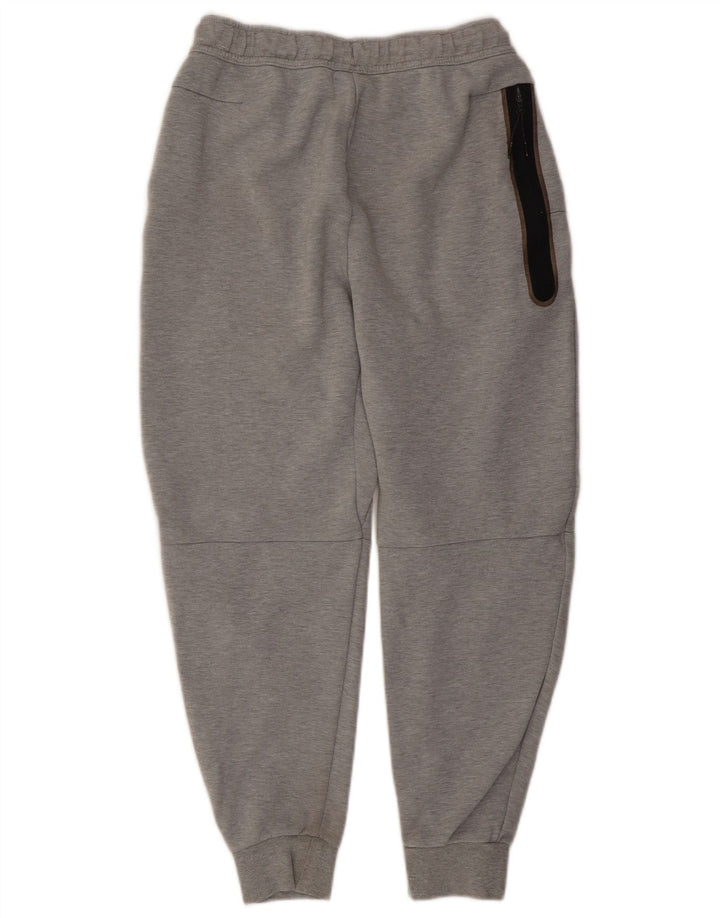 NIKE Mens Tracksuit Trousers Joggers Medium  Grey Flecked Cotton