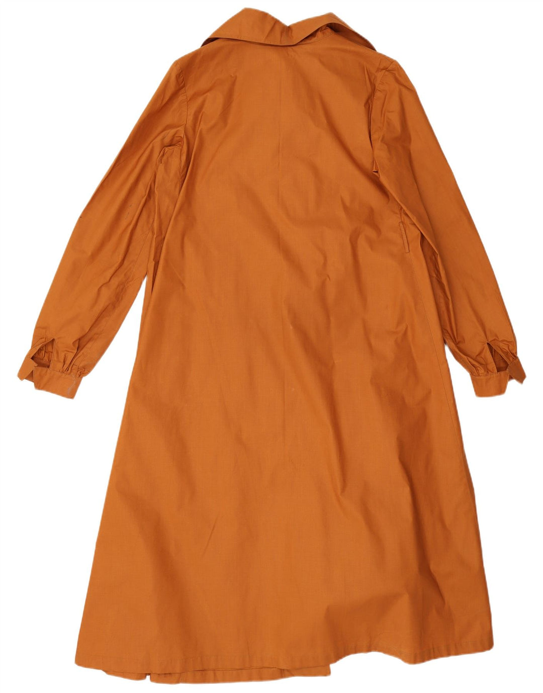 Ballarini Womens Overcoat UK 14 Medium Orange Polyester