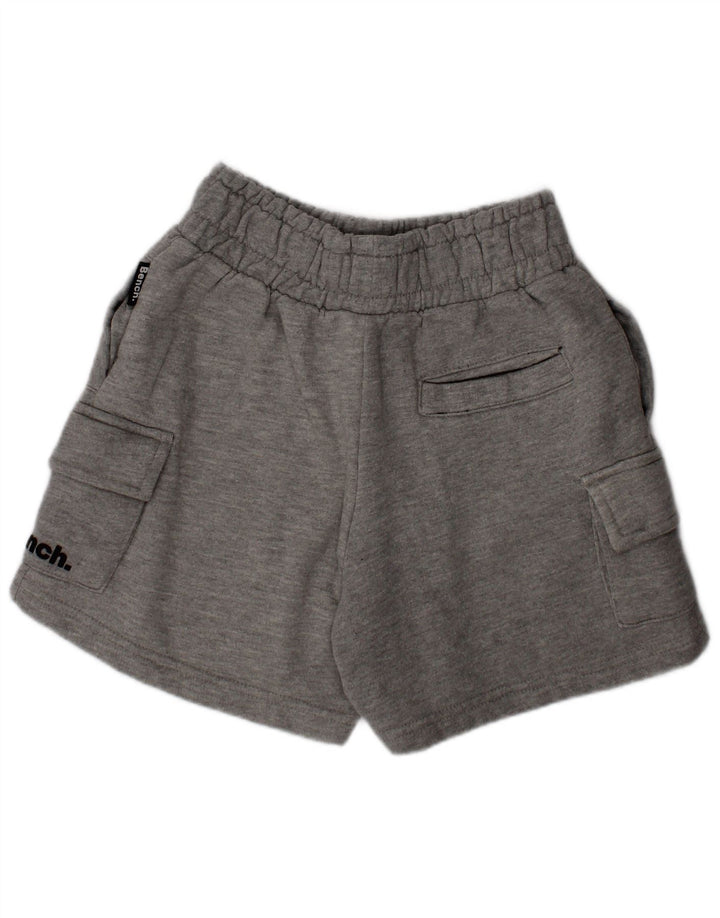 BENCH Girls Sport Shorts 5-6 Years  Grey Cotton