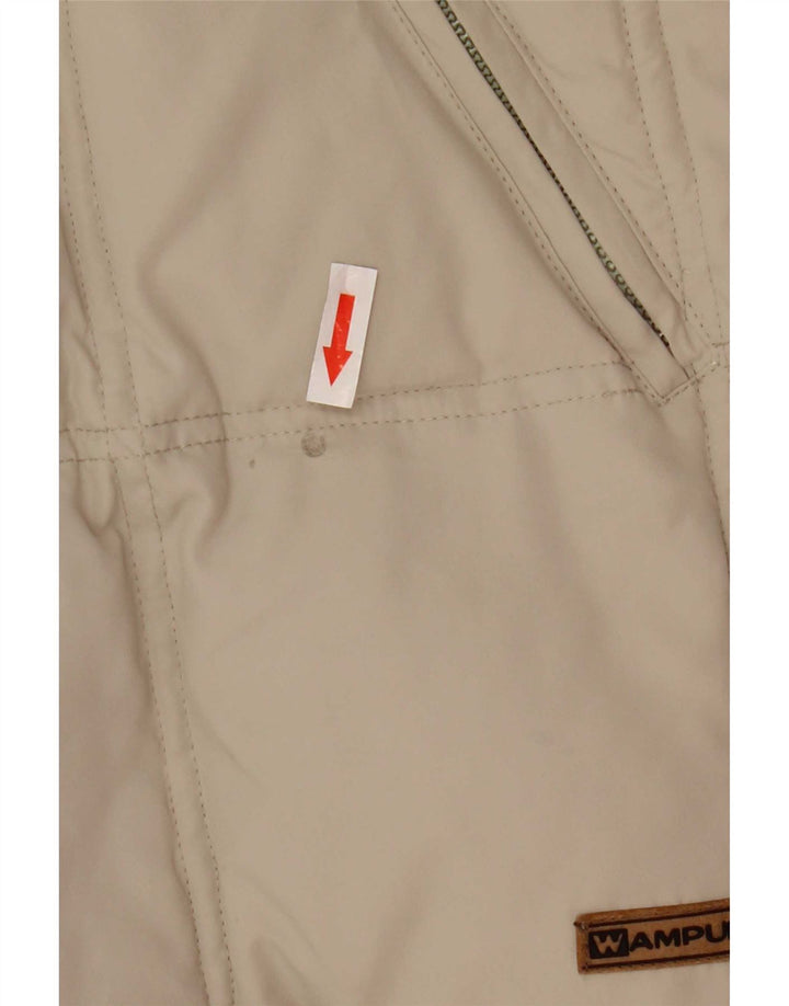 Wampum Mens Padded Jacket UK 44 2XL Beige Polyester