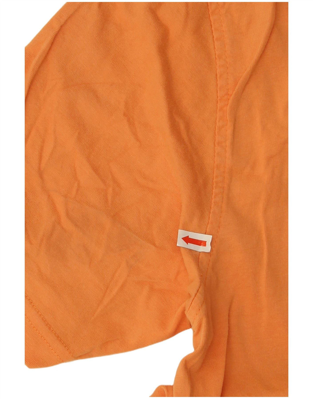 Izod Mens T-Shirt Top Large Orange Cotton