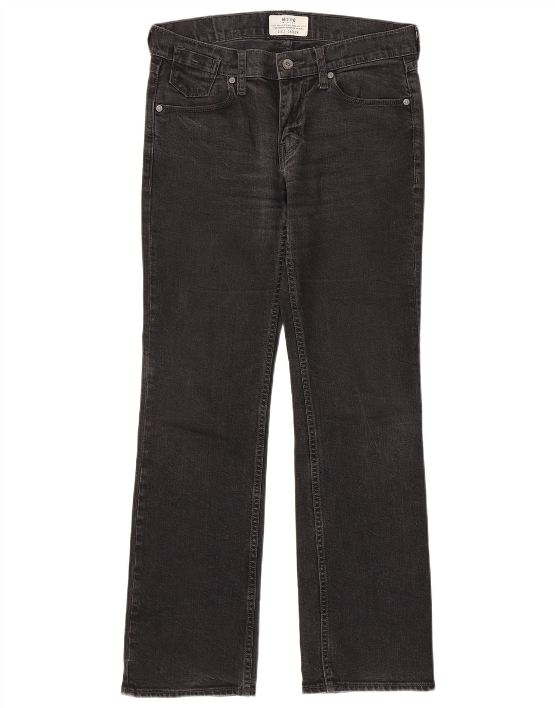 Mustang Womens Bootcut Jeans W29 L32 Grey Cotton