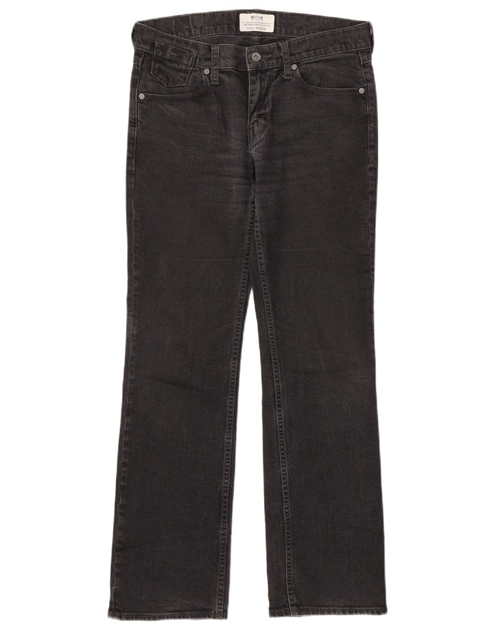 Mustang Womens Bootcut Jeans W29 L32 Grey Cotton