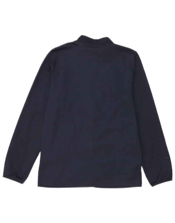 Nike Boys Dri Fit Tracksuit Top Jacket 12-13 Years Large Navy Blue