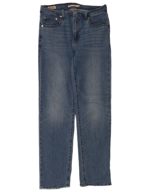 Levi's Womens 724 High Rise Straight Jeans W29 L30 Blue