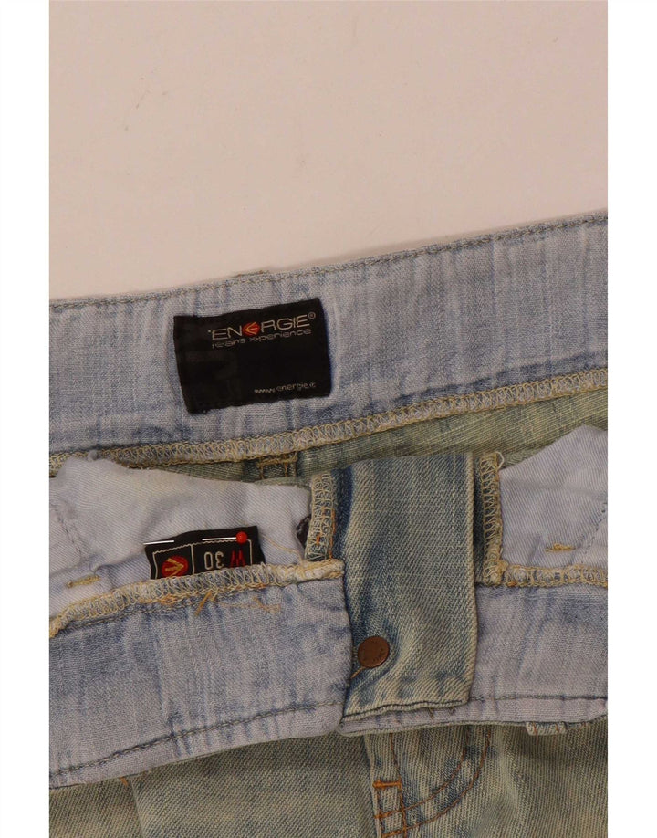Energie Mens Flared Jeans W30 L35 Blue