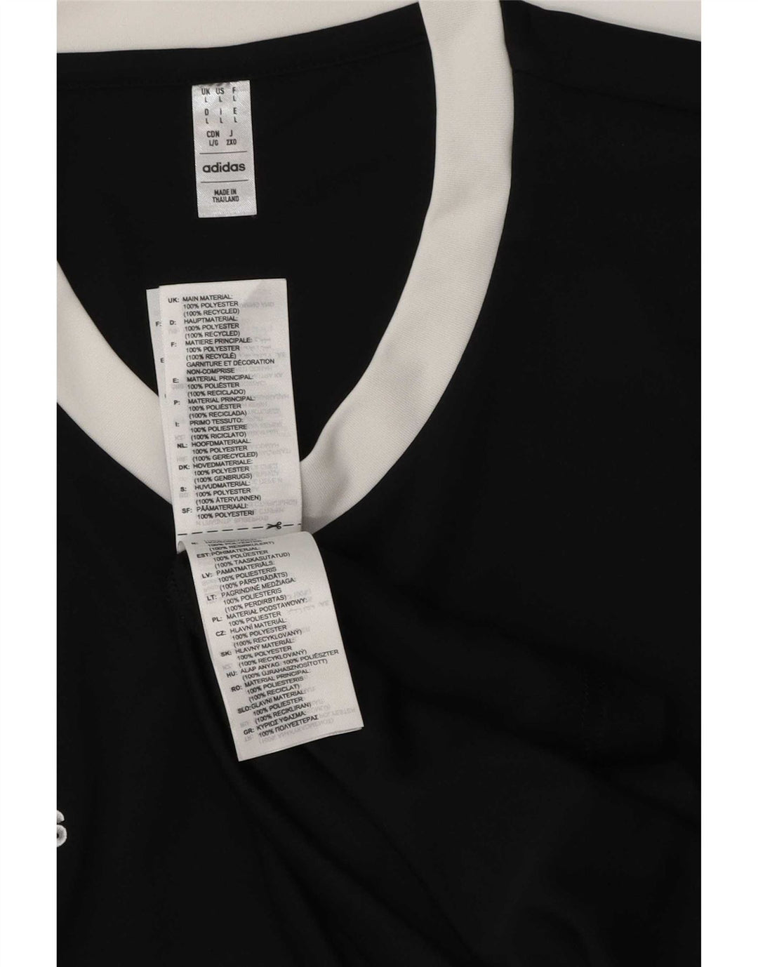 Adidas Mens Aeroready T-Shirt Top Large Black Polyester