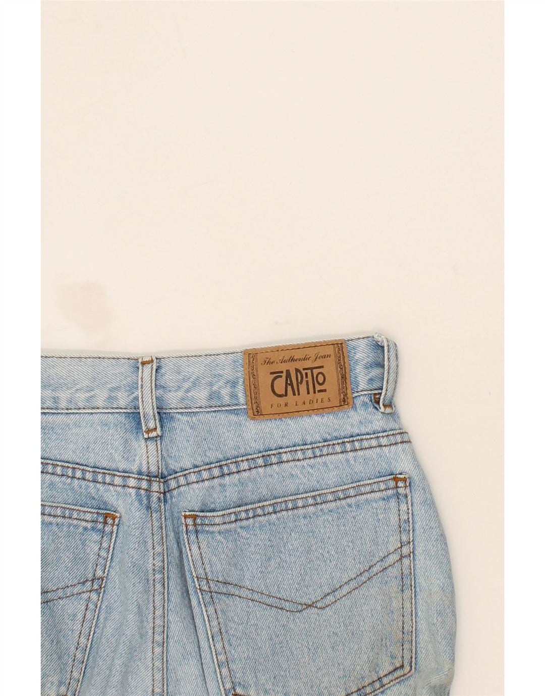 CAPITAL Womens Tapered Jeans W26 L27 Blue Vintage CAPITAL and Second-Hand CAPITAL from Messina Hembry 