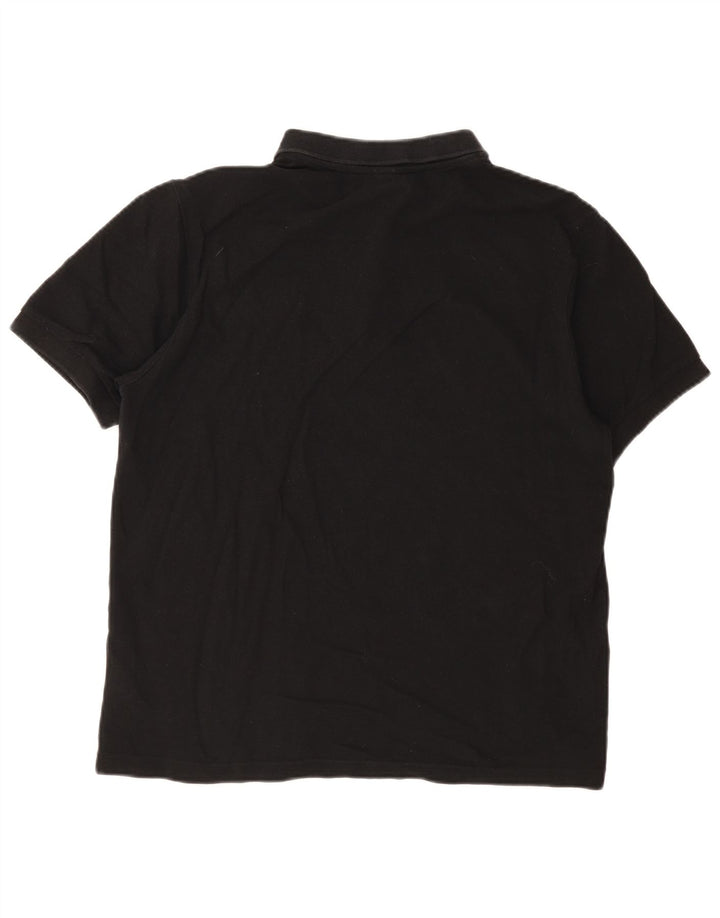 Ellesse Mens Polo Shirt XL Black Cotton