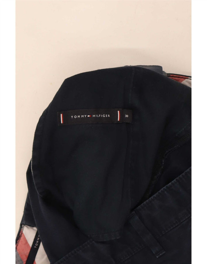 Tommy Hilfiger Mens Chino Shorts W30 Medium Navy Blue