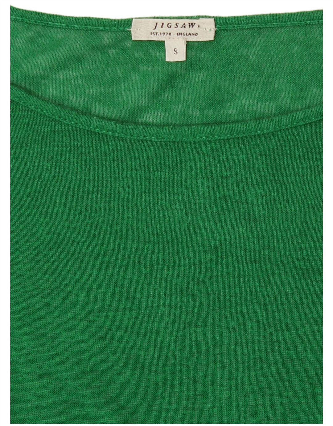 Jigsaw Womens Oversized Top Long Sleeve UK 10 Small Green