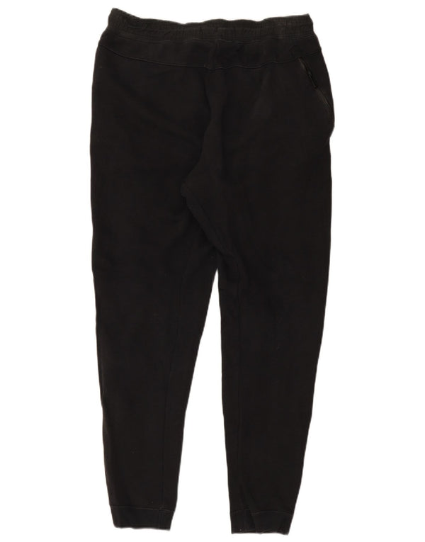 Nike Mens Tracksuit Trousers Joggers Medium Black Cotton
