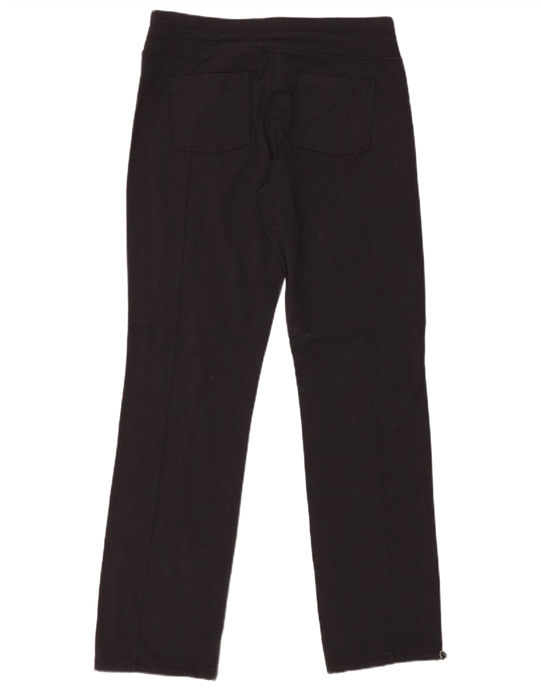 ATHLETA Womens Tracksuit Trousers UK 14 Medium  Black Nylon