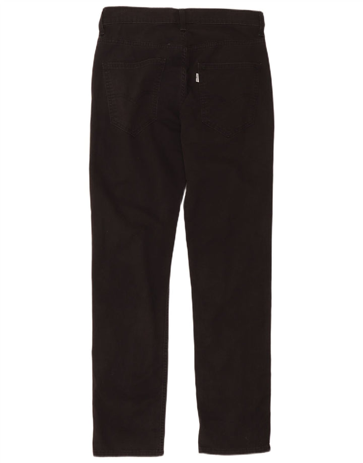 Levi's Womens Slim Jeans W29 L32 Black Cotton