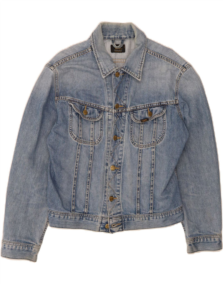 LEE Womens Denim Jacket UK 16 Large Blue Cotton Vintage Lee and Second-Hand Lee from Messina Hembry 