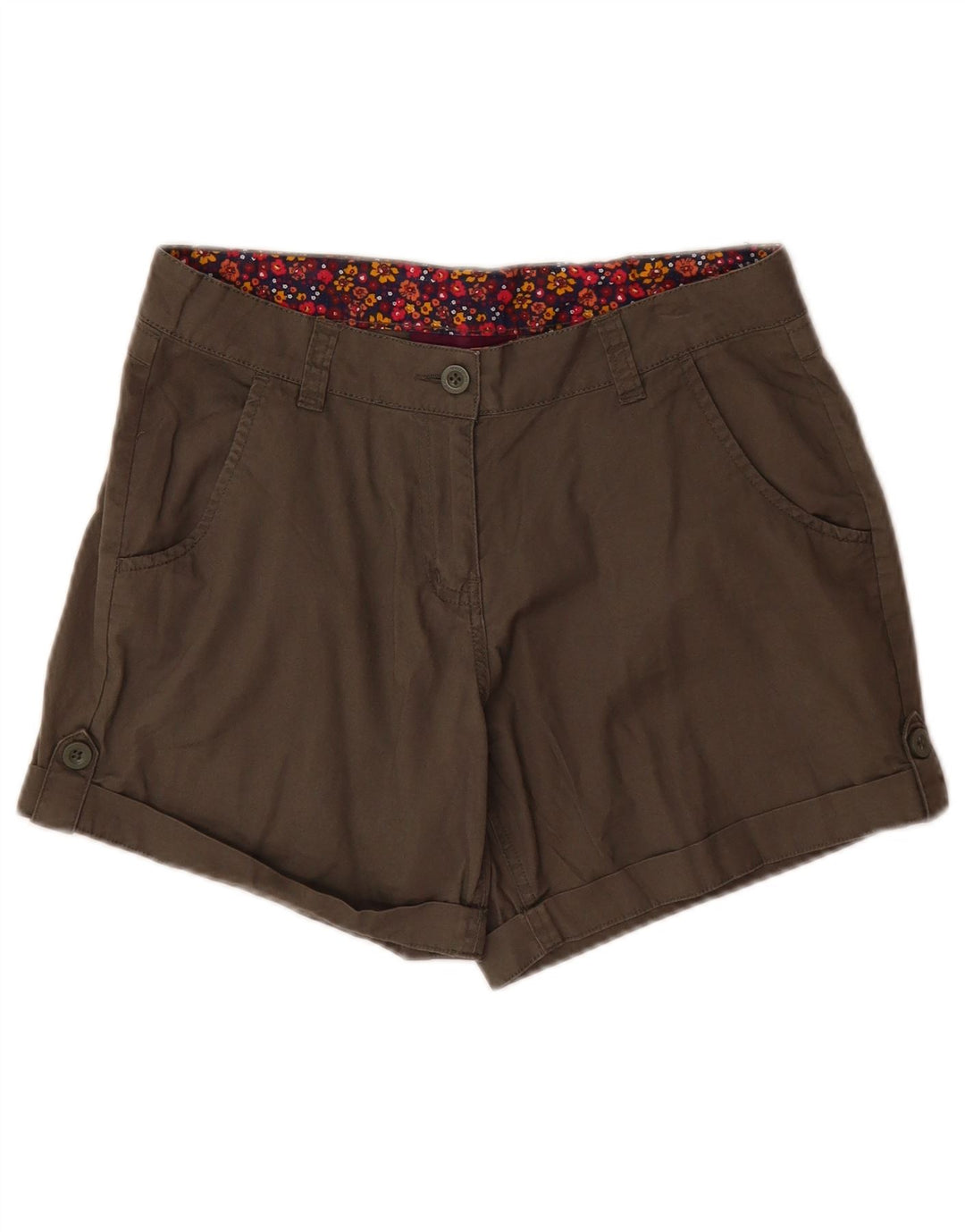 MOUNTAIN WAREHOUSE Womens Chino Shorts UK 10 Small W30  Khaki