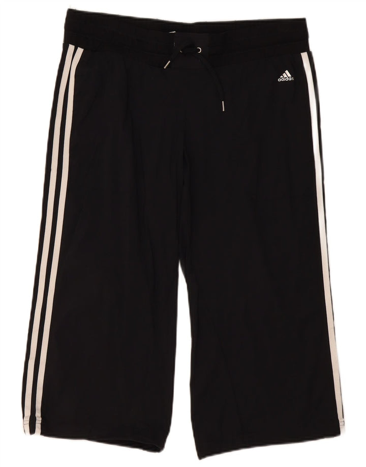 ADIDAS Womens Climacool Capri Tracksuit Trousers UK 12  Medium Black