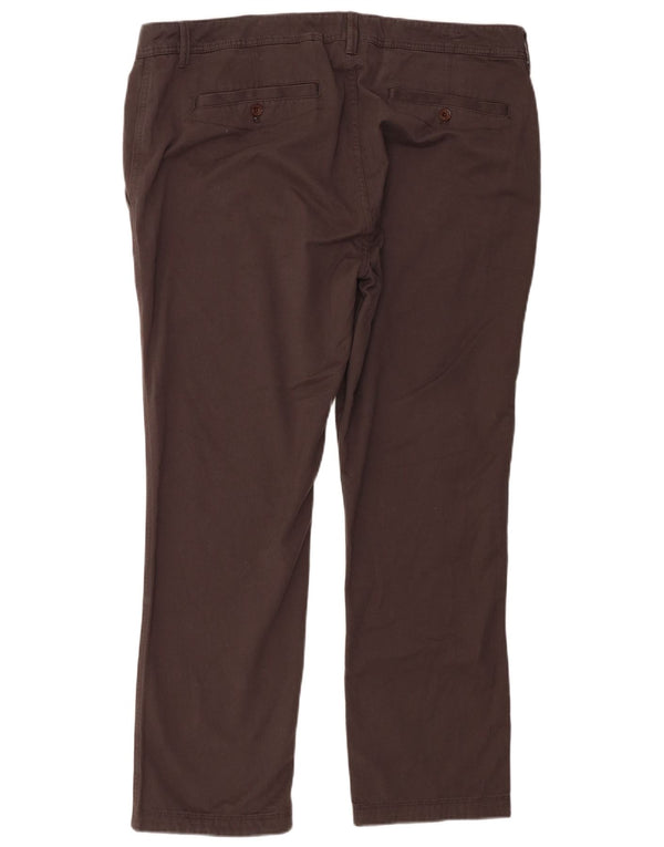 Fat Face Mens Straight Chino Trousers W40 L29 Grey Cotton