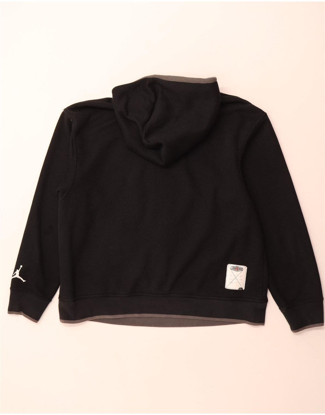 Jordan Mens Graphic Hoodie Jumper XL Black Polyester