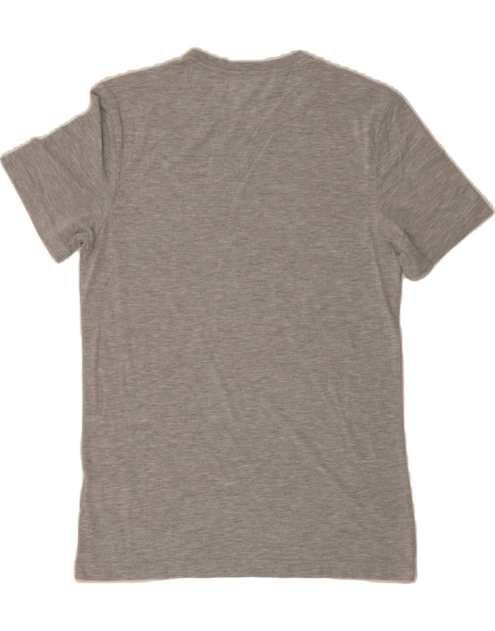 REEBOK Mens T-Shirt Top Medium Grey Polyester Vintage Reebok and Second-Hand Reebok from Messina Hembry 