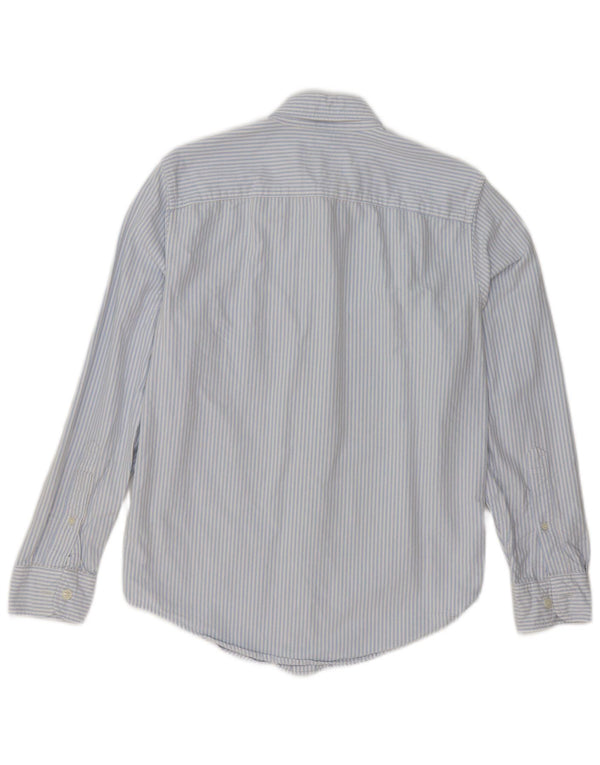 Abercrombie & Fitch Mens Shirt Small Blue Pinstripe Cotton