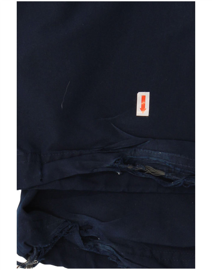 ADIDAS Mens Climalite Tracksuit Trousers Large  Navy Blue Polyester