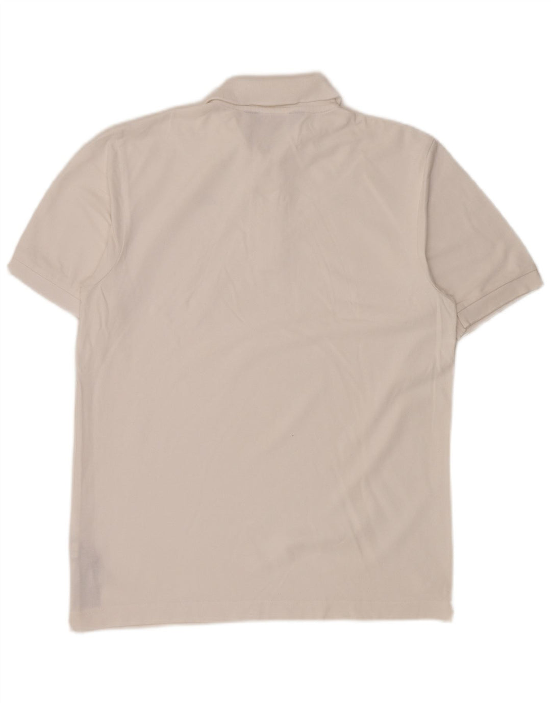 Kappa Mens Polo Shirt Large White Cotton