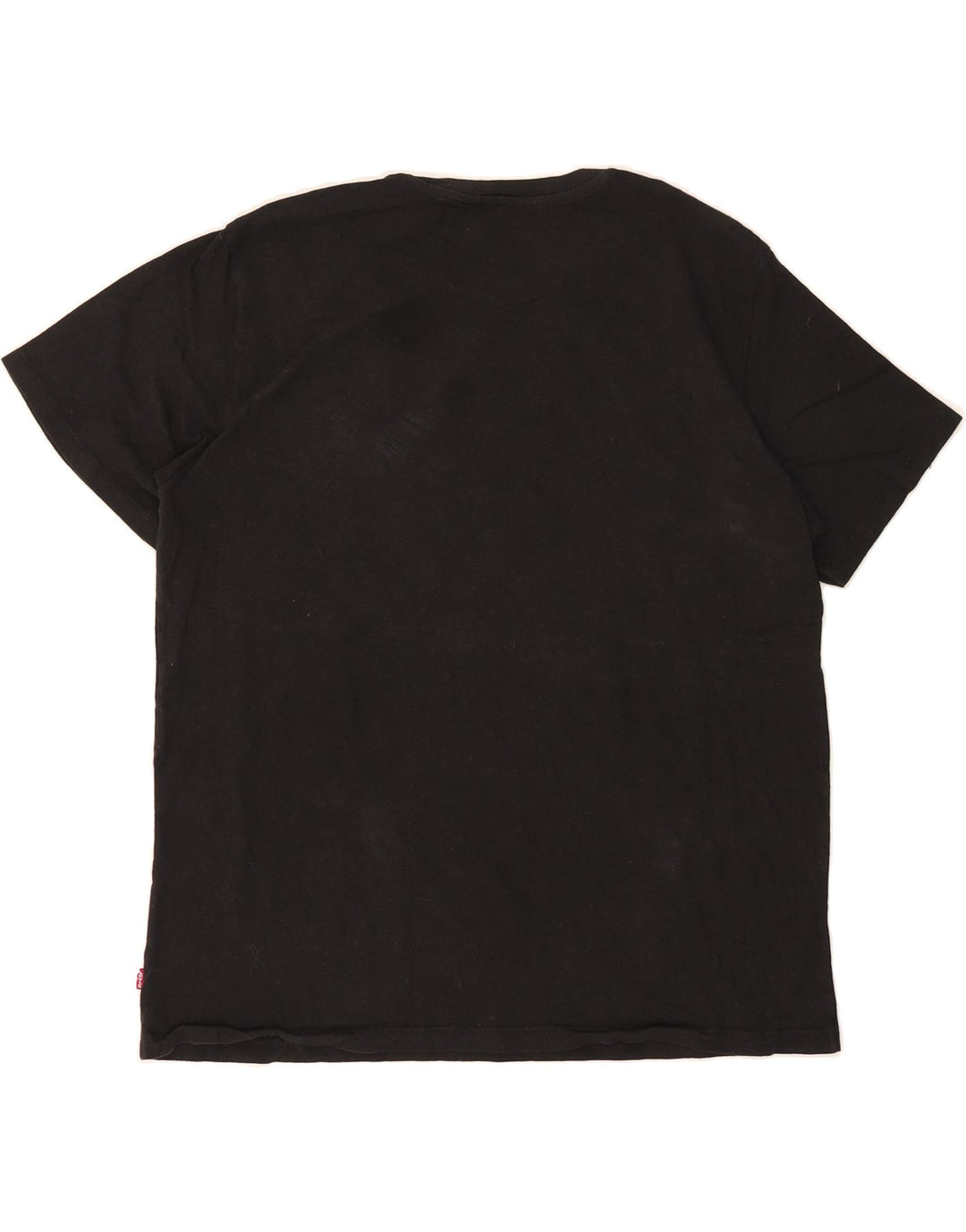 LEVI'S Mens Graphic Top Long Sleeve Large Black Vintage Levi's and Second-Hand Levi's from Messina Hembry 